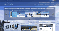 Desktop Screenshot of cairngormmountain.org